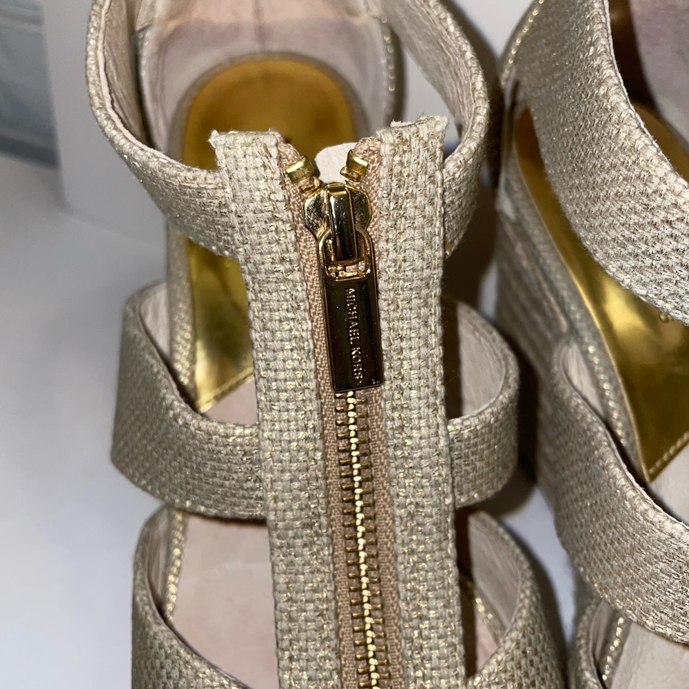 Michael Kors Berkeley Wedge Size 8 - image 3